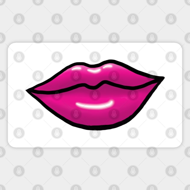 Juicy Lips Magnet by BoonieDunes